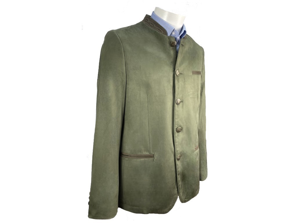 Chaqueta austríaca verde y marrón