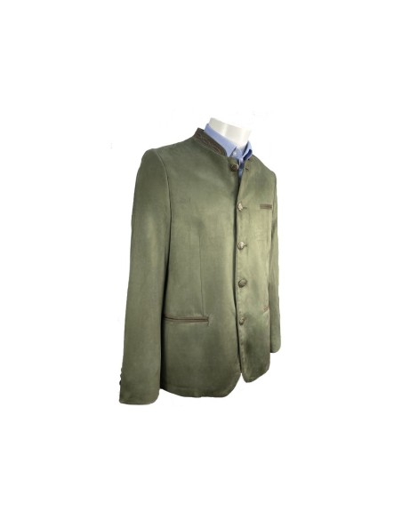 Chaqueta austríaca verde y marrón