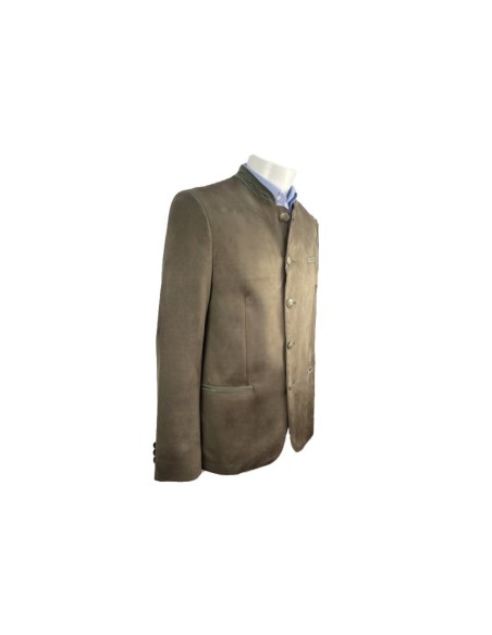 Chaqueta austríaca marrón y verde