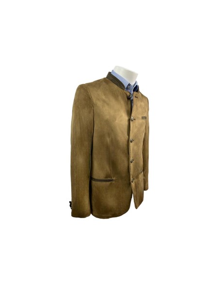 Chaqueta austríaca camel y marrón