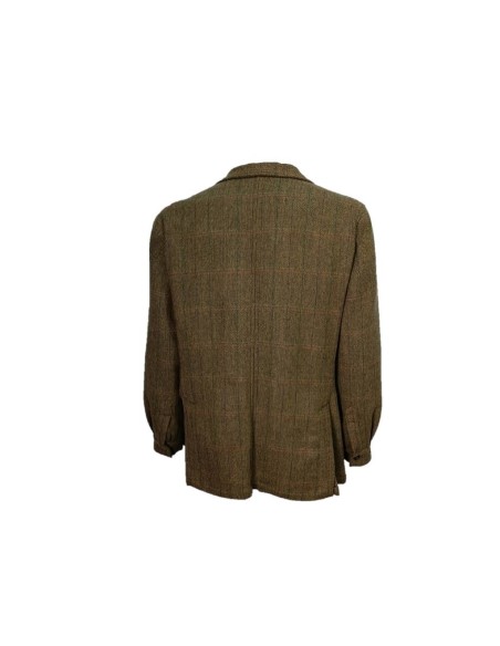 Teba tweed 2 botones marrón