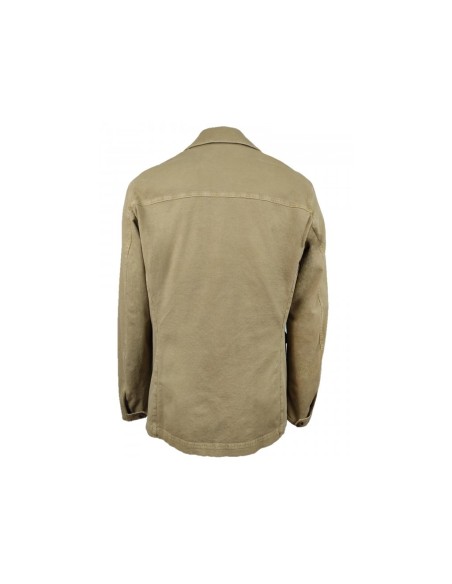 Chaqueta bolsillos camel