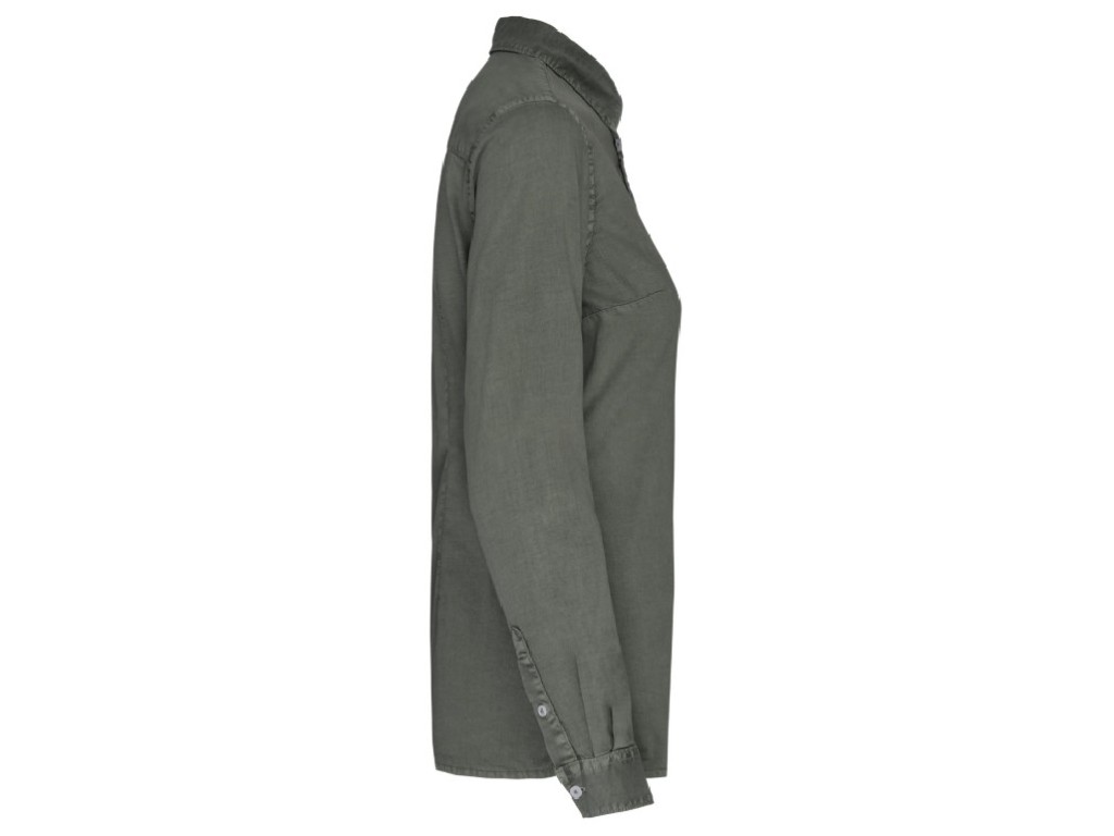 Camisa algodón kaki