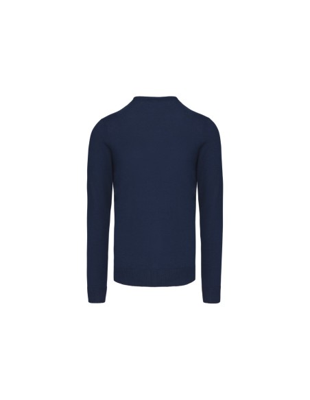 Jersey cuello pico navy