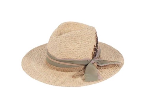 SOMBRERO LAZO Y PLUMAS