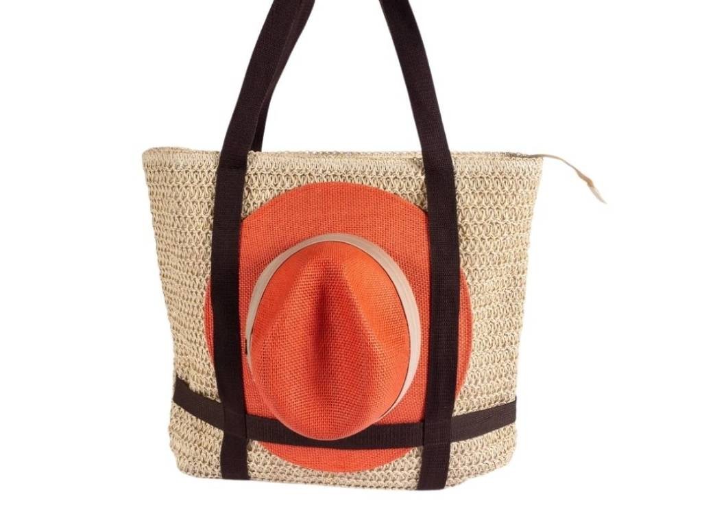 BOLSO VERANO ,MARRON
