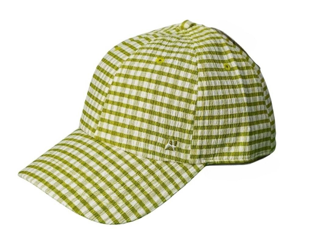Gorra vichy Verde
