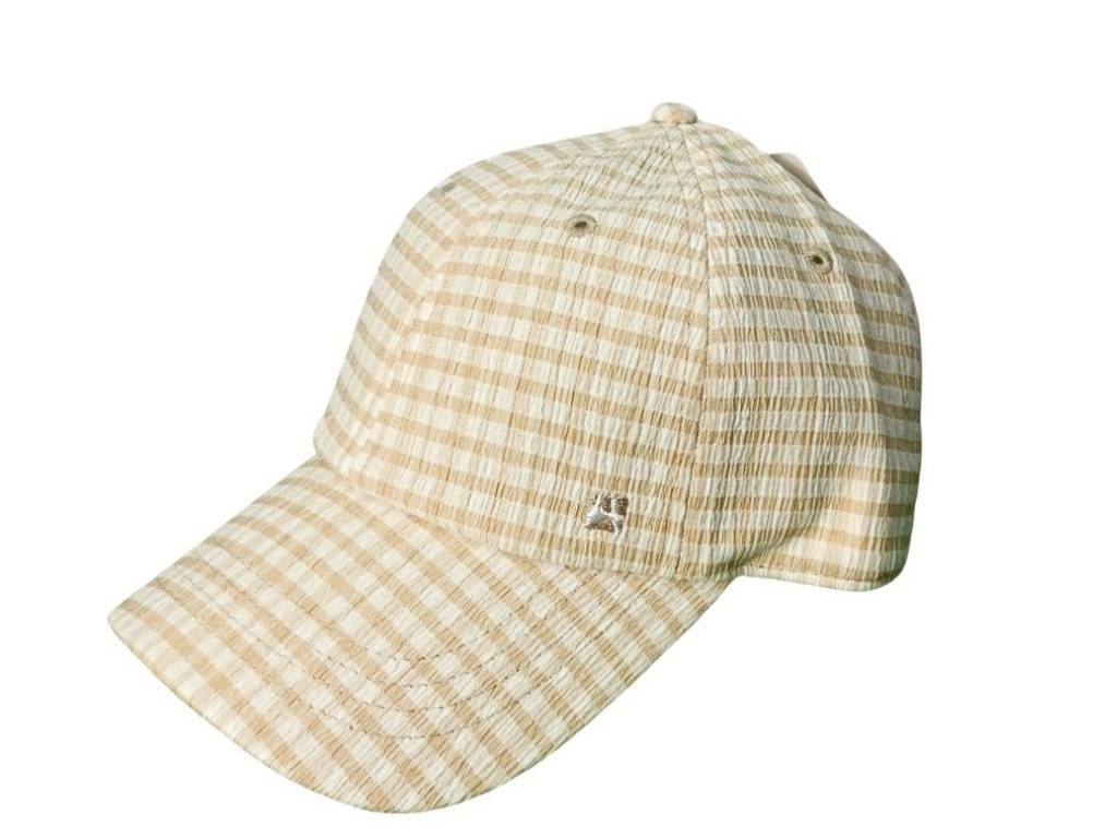 Gorra vichy Natural