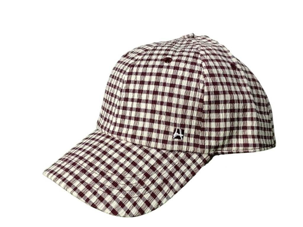 Gorra Vichy Burdeos