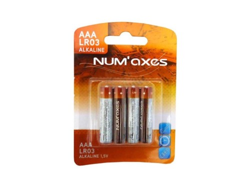 LOTE 4 PILAS NUM'AXES LR03