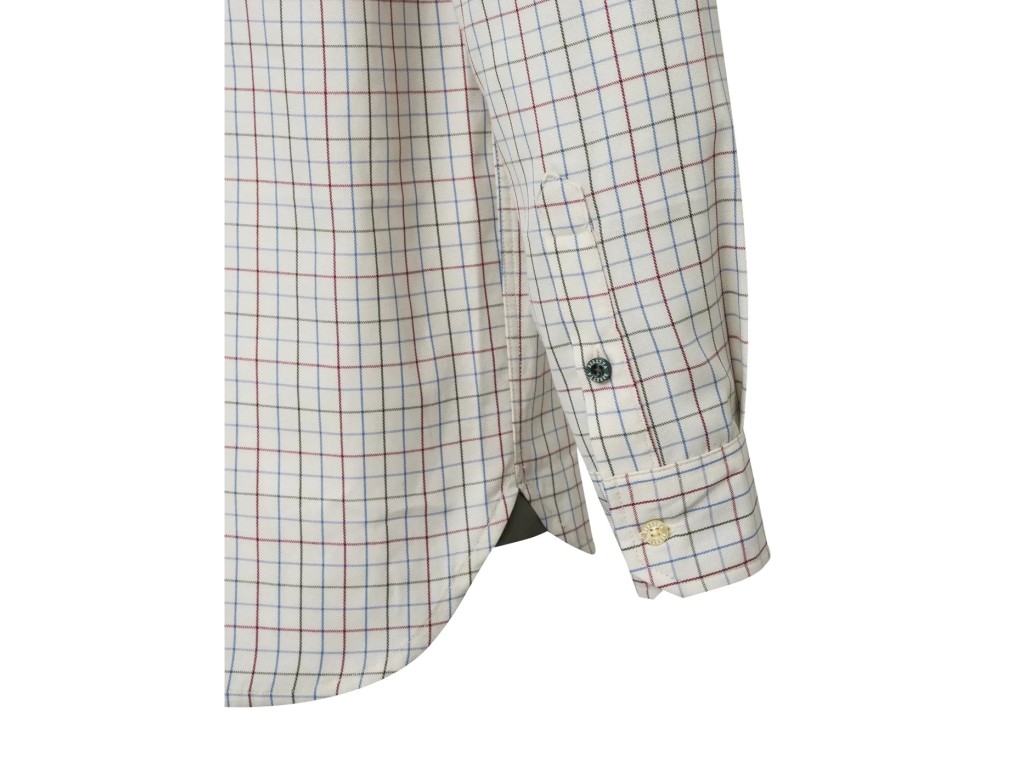 Camisa Charlow de hombre confeccionada en sarga de poliéster de 130gr/
