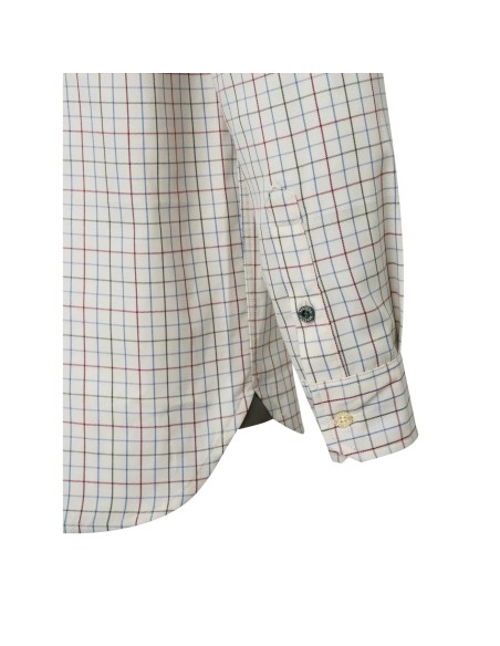 Camisa Charlow de hombre confeccionada en sarga de poliéster de 130gr/
