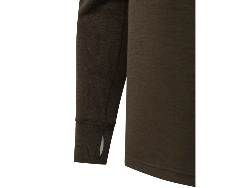 Jersey térmico Glider Merino con cremallera media