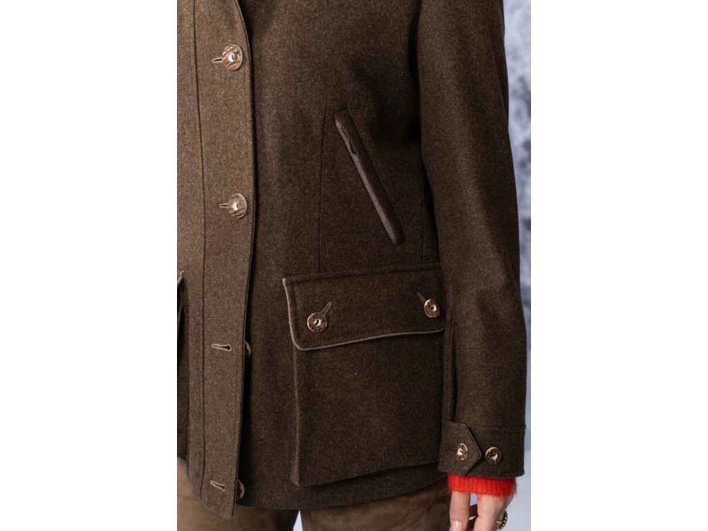 Chaqueta Lodenja Anita Marrón Habsburg