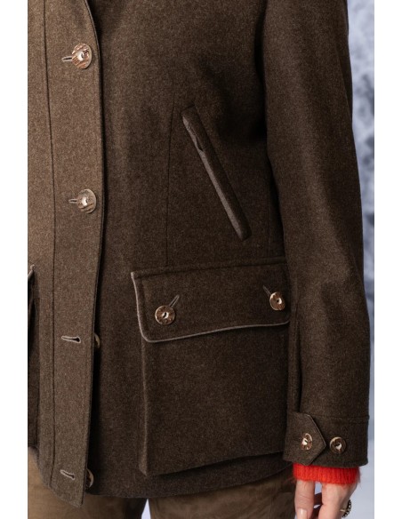 Chaqueta Lodenja Anita Marrón Habsburg