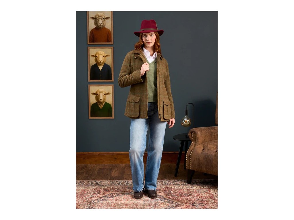 Abrigo de Tweed Surrey Marsh Alan Paine
