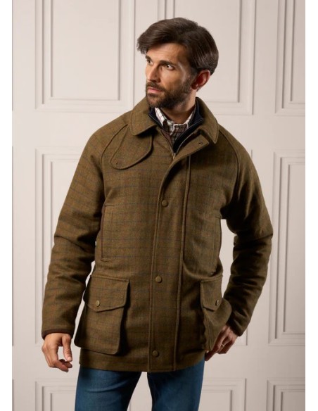 Chaquetón tweed Alan Paine Surrey Sycamore