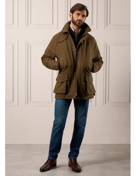 Chaquetón tweed Alan Paine Surrey Sycamore