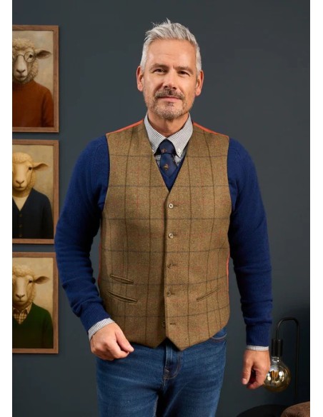Chaleco tweed Combrook Alan Paine