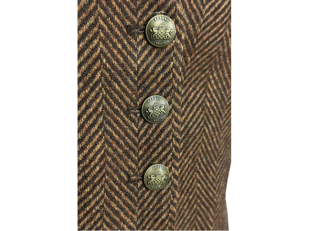 CHALECO CORTO MUJER TWEED