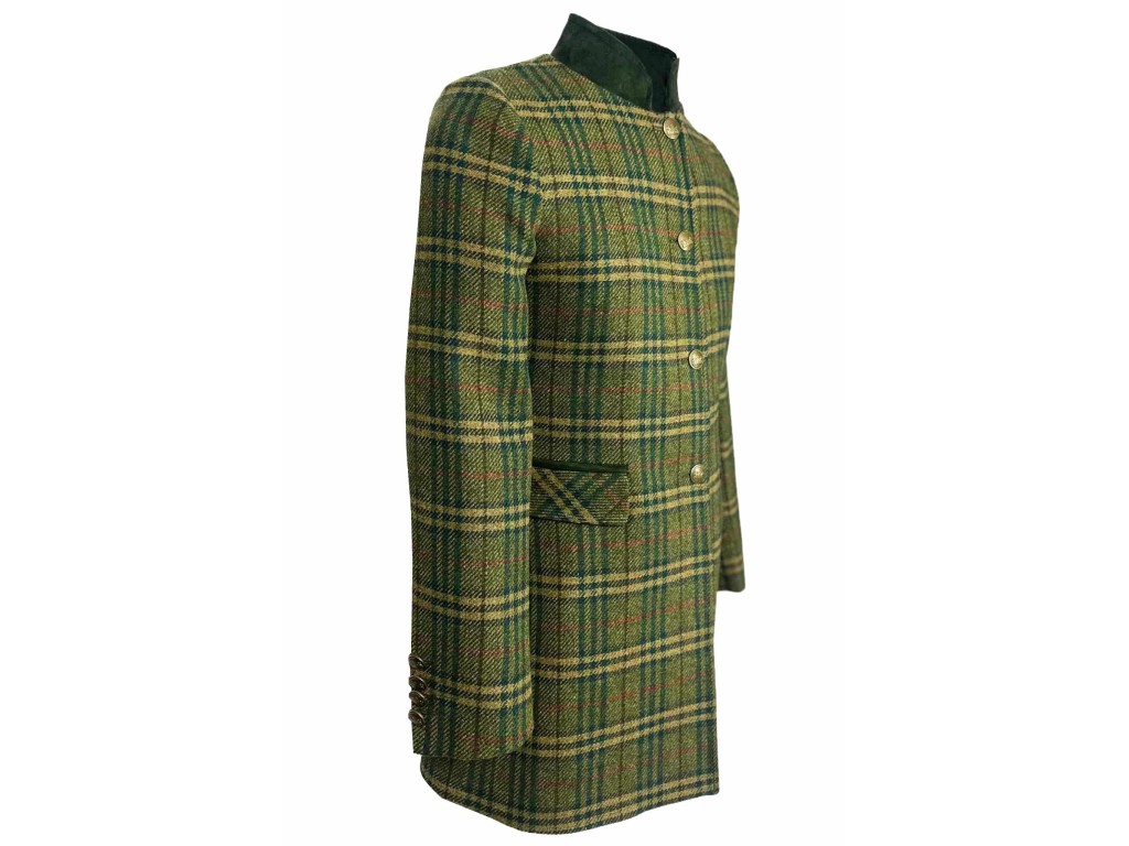Chaqueta Levita Verde-Roja