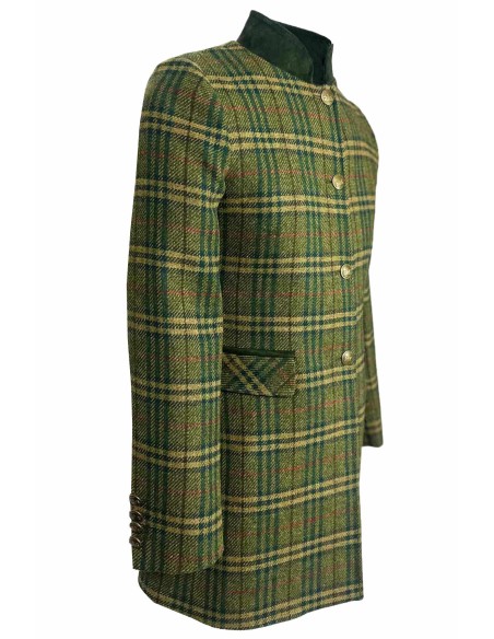 Chaqueta Levita Verde-Roja
