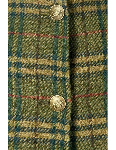 Chaqueta Levita Verde-Roja