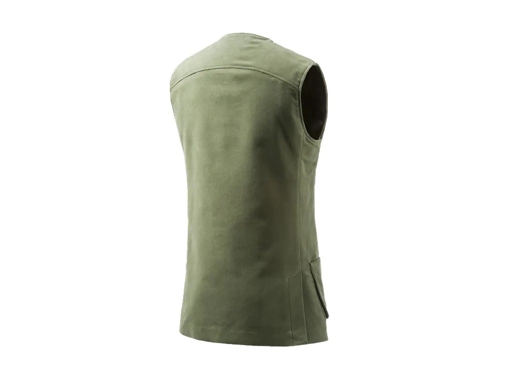 Tiradora Moleskin Classic Beretta de ante verde
