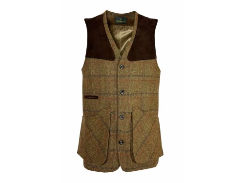 TIRADORA PIEL Y TWEED