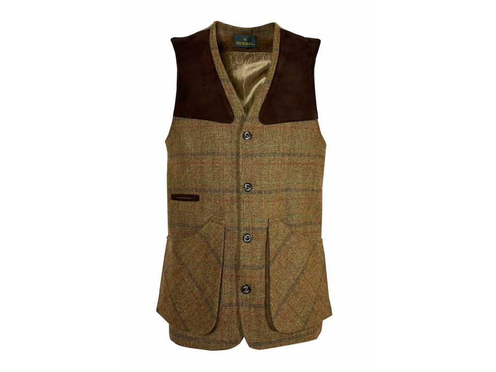 TIRADORA PIEL Y TWEED