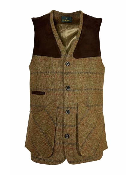 TIRADORA PIEL Y TWEED