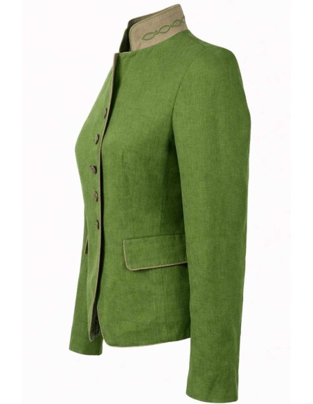 Chaqueta austríaca de lino 100%