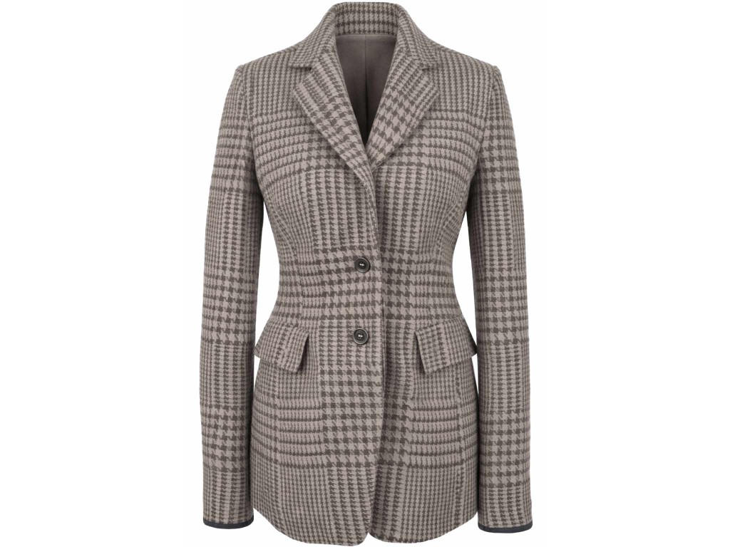 CHAQUETA CUADROS MUJER