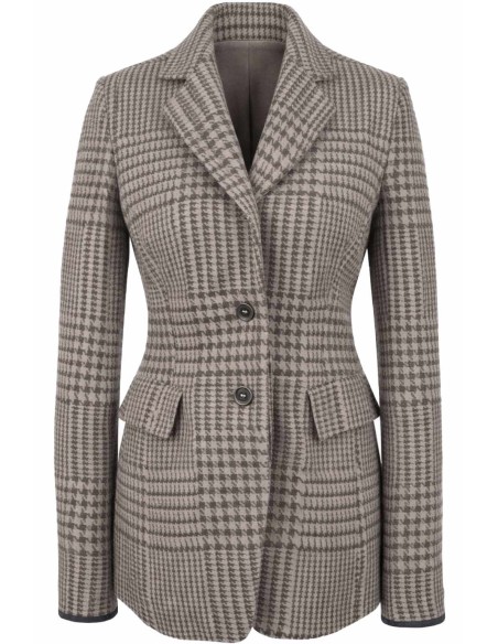 CHAQUETA CUADROS MUJER