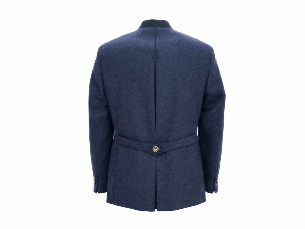Chaqueta Austriaca Azul Espiguilla