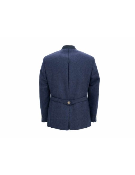Chaqueta Austriaca Azul Espiguilla