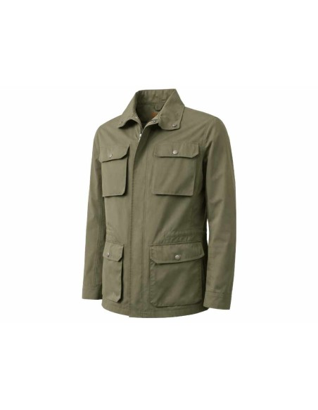 Chaqueta Safari multibolsillos color kaki