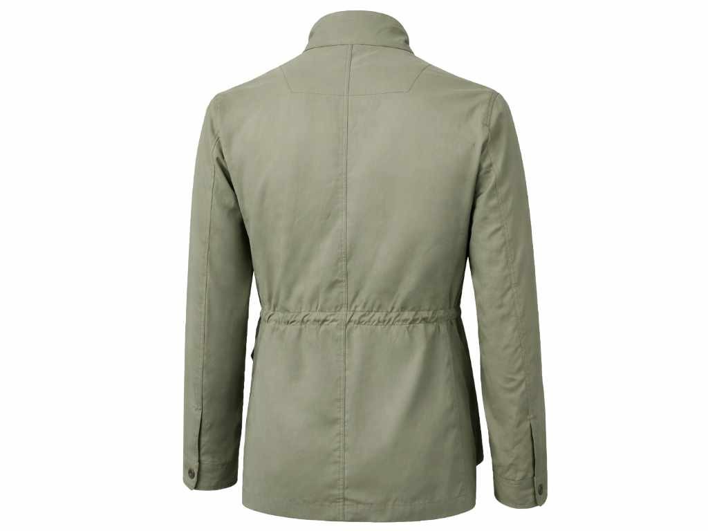 Chaqueta multibolsillos verde