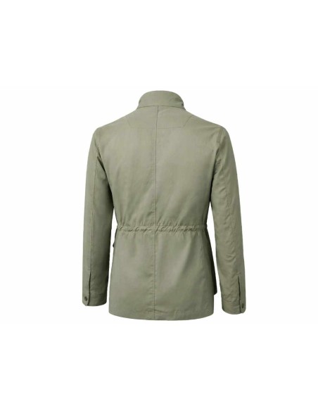 Chaqueta multibolsillos verde