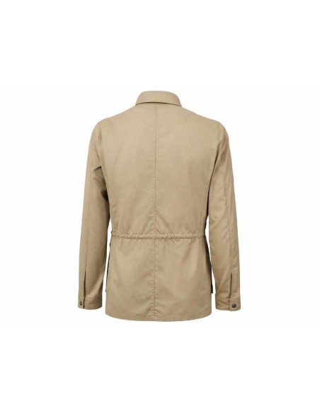 Chaqueta multibolsillos camel