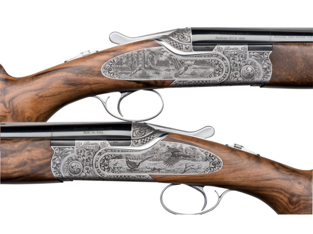 Escopeta Beretta SL3 (grabado escenas caza)