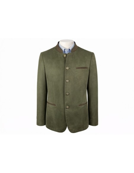 Chaqueta austríaca verde y marrón