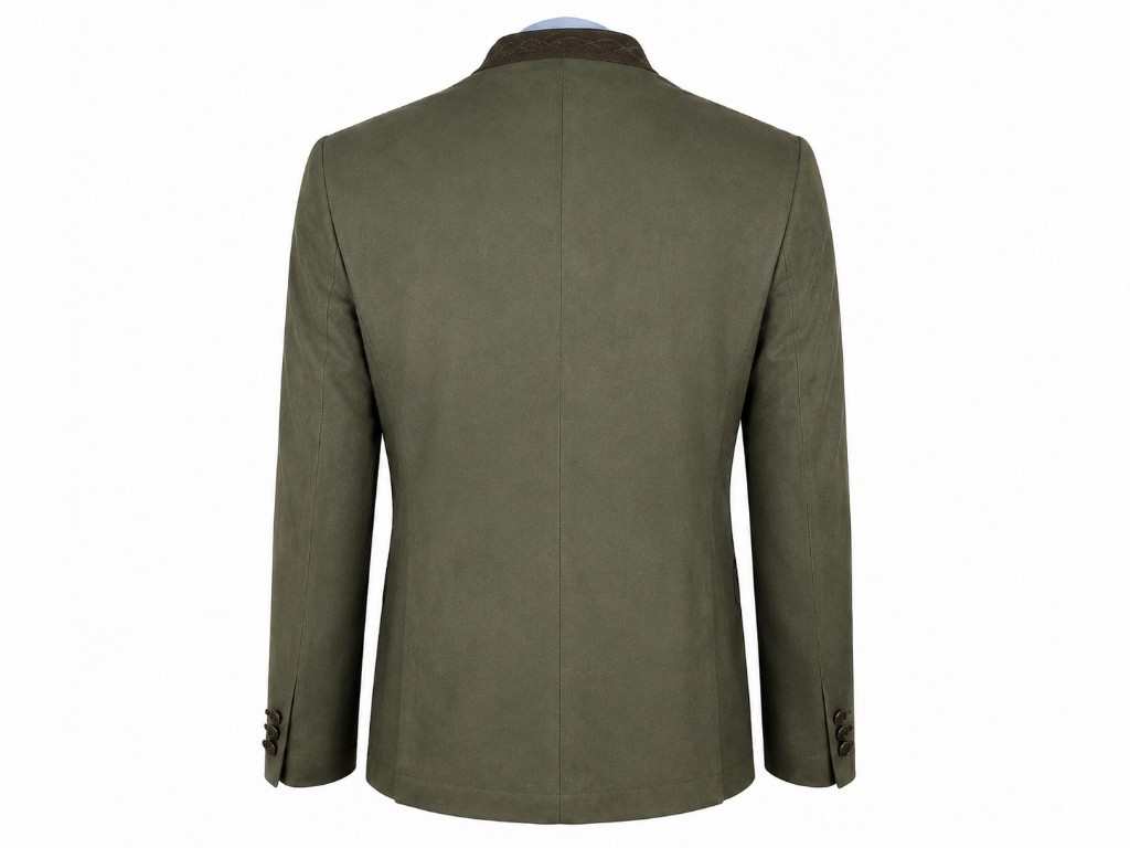 Chaqueta austríaca verde y marrón