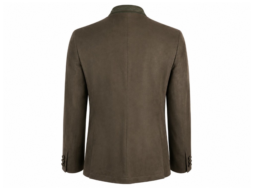Chaqueta austríaca marrón y verde