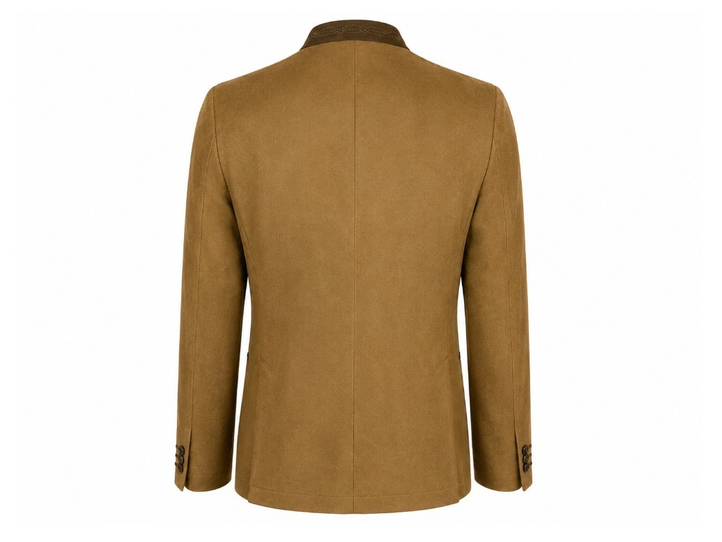 Chaqueta austríaca camel y marrón