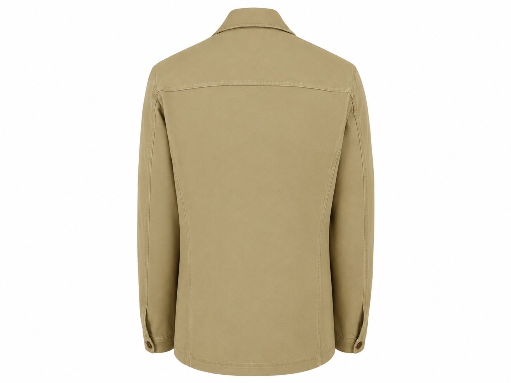 Chaqueta bolsillos camel