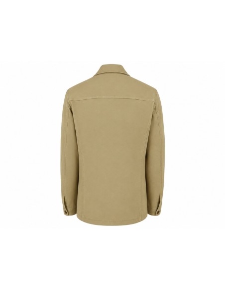 Chaqueta bolsillos camel