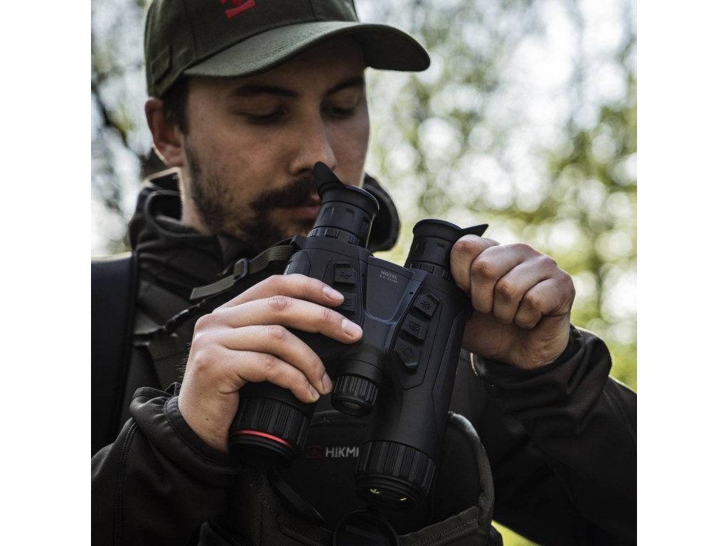 Binoculares multiespectro con telémetro + IR 940 nm 850 nm Habrok 4K HQ35L HIKMICRO