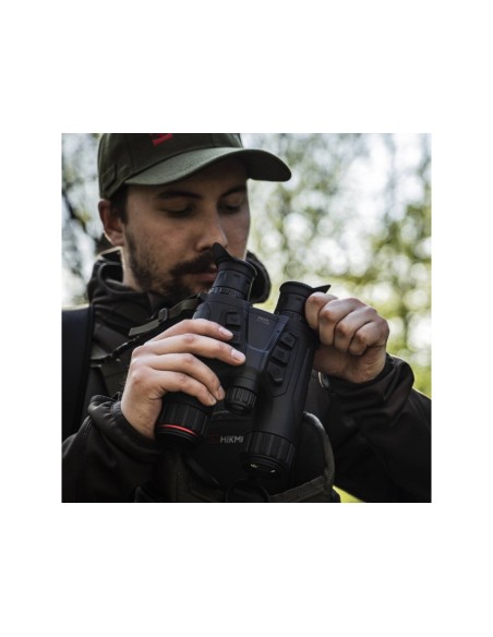Binoculares multiespectro con telémetro + IR 940 nm 850 nm Habrok 4K HQ35L HIKMICRO