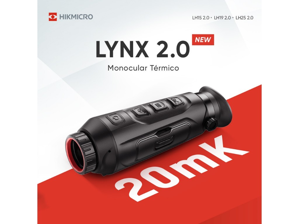Monocular térmico LYNX Pro LH25 2.0 HIKMICRO